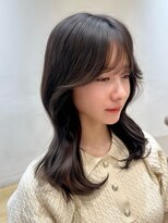 バイオレットジェム(Violet`jem)&nbsp;韓国風レイヤーカット顔周りカットくびれ韓国ヘアKE-23