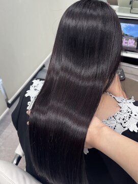 ルクス スマートサロン(Luxs SmartSalon) ダークラベンダー/暗髪カラー