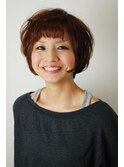 ナチュラルカーリーショート