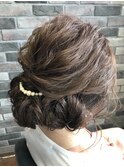 ヘアアレンジ☆波ウェーブギブソンアレンジ