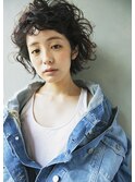 <LESS>ふわふわな柔らかい質感のボブパーマ
