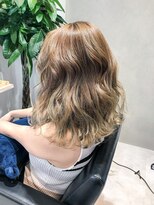 シェリル ヘアーアンドビューティー(cherir HAIR&BEAUTY) バレイヤージュ×シルバー3Dカラー