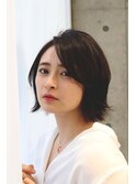 外ハネボブ【大塚美容室UNiCO 髪質改善イルミナカラー】