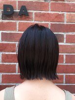 シェノン 梅田(CHAINON)&nbsp;小顔きりっぱなしボブ×オリーブカラー