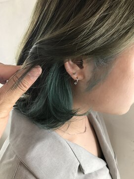 アドール(ADOR) インナーカラーグリーン