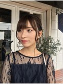 まとまり上品ローシニヨン