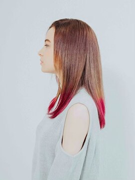 カラーサロンビスカリア 相模原エリア 淵野辺駅店(Color salon Biscaria) グラデーションカラー☆ピンク☆個性的[淵野辺/淵野辺駅]