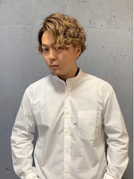 ロバーツヘアー 吉祥寺店 2ブロックパーマ〈理容室/吉祥寺/男性/メンズ/バーバー〉