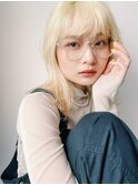 【堀惠洋平】ハイトーン ホワイトブロンド ベージュ 抜きっぱ