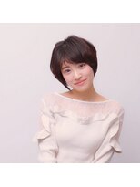 イマジン 天神橋店(IMAGINE)&nbsp;大人ナチュラルショート☆20代30代40代☆小顔小頭絶壁補正