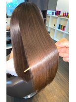 アールサロンプラスキャスパ 自由が丘(Rrsalon+CASPA) 《R.HAS水素Tｒ》思わず触りたくなるシルクのような手触り