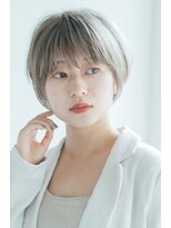 ガーデン タチカワ(garden tachikawa)&nbsp;暗髪×束感ショート×シースルーバング×フレンチガーリー