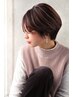 『ショートヘア限定』ショートカット＋トップふんわりマイクロバブル ￥5300