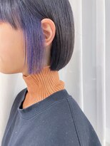 アンス 大阪梅田(ANs.)&nbsp;20代30代ラベンダーインナーカラーイヤリングカラー