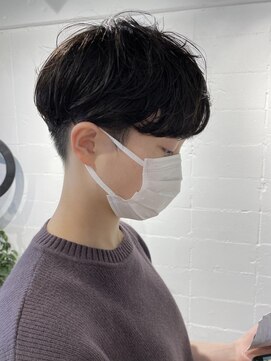 シェル 吉祥寺(shell) ナチュラルパーマ_刈り上げマッシュショート