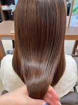 カノエ(canoe)&nbsp;セミロング/髪質改善縮毛矯正/髪質改善/韓国風/韓国ヘア