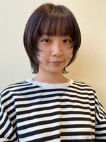 サラ ビューティ サイト 春日(SARA Beauty sight) 顔まわりで変化をつけるマッシュウルフ/上西リキ