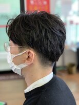 フレンズ 環状通東店(friend's) センターパート ツーブロック 2