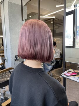 エイト 池袋店(EIGHT ikebukuro) 【EIGHT ikebukuro】ケアブリーチ使用ピンクカラー