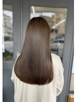 アンダーバーホワイトモデ 河内長野(_WHITE mode)&nbsp;◎20代30代大人可愛い髪質改善カラーアッシュグレージュ透明感