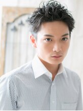 モッズヘア メン 新所沢店(mod's hair men)&nbsp;20代30代アップバングワイルドツーブロックショートE新所沢 !