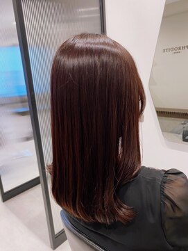 ルルディ バイ アフロディーテ銀座(luludi by APHRODITE) 暗めカラー/グランマッシュ/フェイスフレーミング/銀座