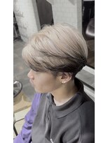 アンバーロイス 綱島(umber royce)&nbsp;"エンドカラー" ホワイト×ブラック"