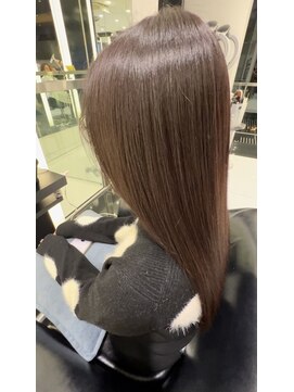 エアー 銀座タワー(AIR) プレミアムケアカラー/髪質改善/美髪/ツヤ髪スタイル【榛葉】