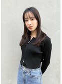 ナチュラルシルクストレート