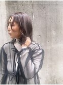 30代40代50代大人女性透明感白髪ぼかし
