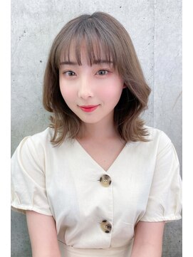 ルナブーケ(luna-bouquet) 切りっぱなしウルフ