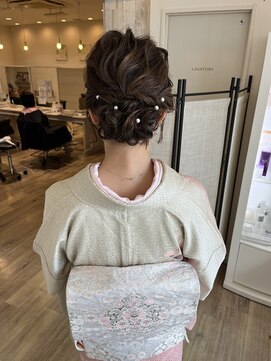 ルシードスタイル ムースユイット(LUCIDO STYLE mousse8) ふわふわシニヨンスタイル