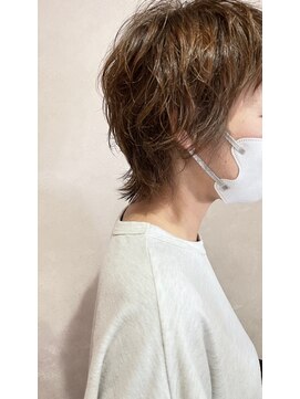 メラク(merak) ショートウルフパーマ