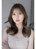 レイヤーカット/顔まわりレイヤー/顔まわりカット/前髪カット