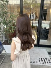 アース 岐阜店(HAIR&MAKE EARTH) 大人ベージュ