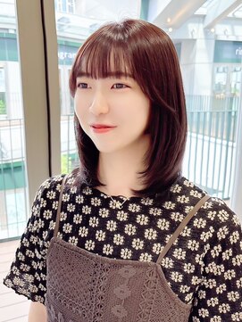 ノエシキカ(noe sikika) 韓国レイヤーカット×透明感カラーS9