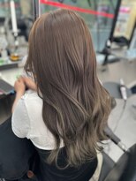 アルドーレフィエロ シンサイバシ(Ardore fiero shinsaibashi) ブリーチなしダブルカラー☆くすみベージュ