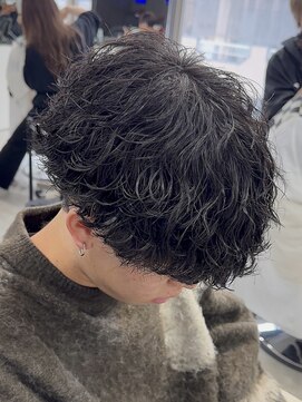 エデアンホンテン メンズサロン(EDEAN 本店 （旧：EDEAN 上通）) 熊本メンズサロン 波巻きパーマ 波巻きスパイラル MEN'S HAIR