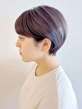 アイティーバイアルバム 下北沢店(IT by ALBUM) 似合わせカットマロンベージュフェザーショート_ba400152