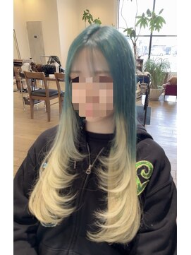 ヘアーパークスクープ(Hair Park SCOOP) 韓国レイヤーグラデーションカラー