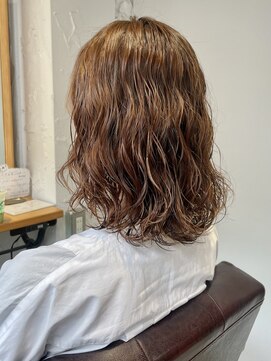 コフィー バイ メルト 吉祥寺(cofy by melt) 【山本日向子】吉祥寺パーマボブ20代ニュアンスパーマ顔周り