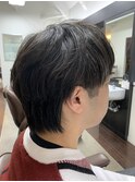 短めウルフカット