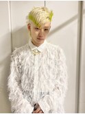 blond white design color