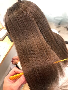 ファムバイアヴァンス(Femme by AVANCE.) チェリーブラウンとろみシアーベージュ