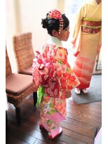 ヘアアート ル シエル(Hairart Le ciel)&nbsp;七五三 桜華やかスタイル