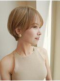マッシュショート×ハイトーン