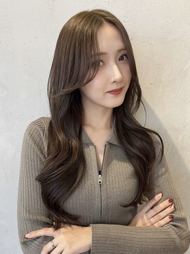 ノイ(noi) 髪質改善トリートメントミルクティーベージュカラーくびれヘア