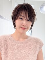 ロンドエニカ 大宮(Lond enika)&nbsp;グランマッシュ/細めハイライト/ショート/白髪ぼかし/前髪☆31