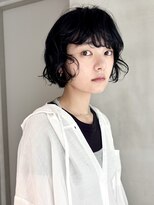 フィルムス 表参道(FILMS)&nbsp;ココアベージュ/黒髪/クラゲヘアー/オリーブグレー/ボブ/表参道