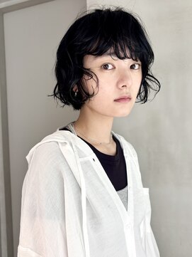 フィルムス 表参道(FILMS) ミニボブレイヤー/レイヤーカット/ウォームベージュ/前髪/表参道